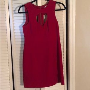 BCBGeneration Red dress with cutouts